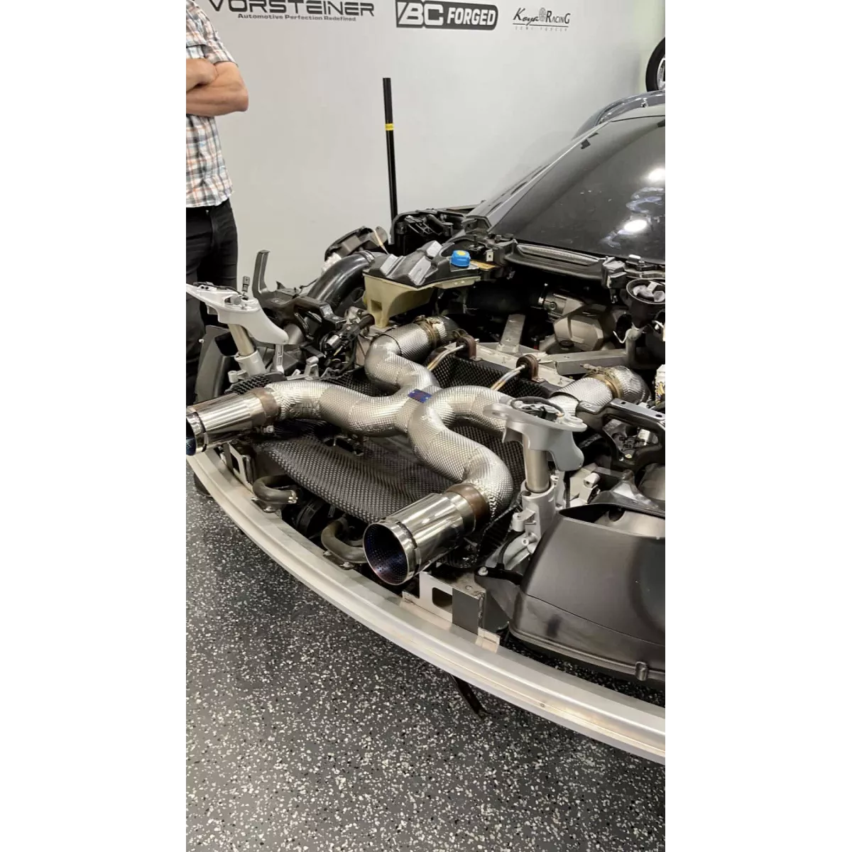 McLaren 720S Race Exhaust/Lambo Tips