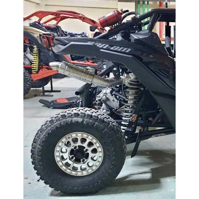 Canam Maverick X3 Turbo side exit Exhaust RedStar Exhaust USA