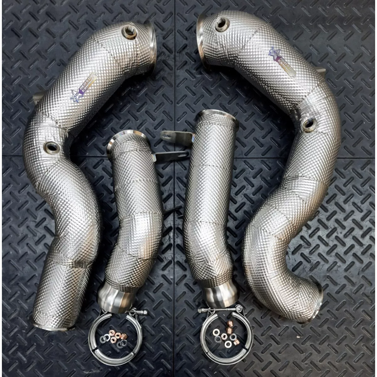 AMG GLC63 Heat Shielded DOWNPIPES