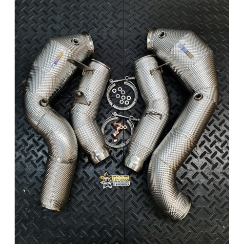 E63 W213 Catted DOWNPIPES