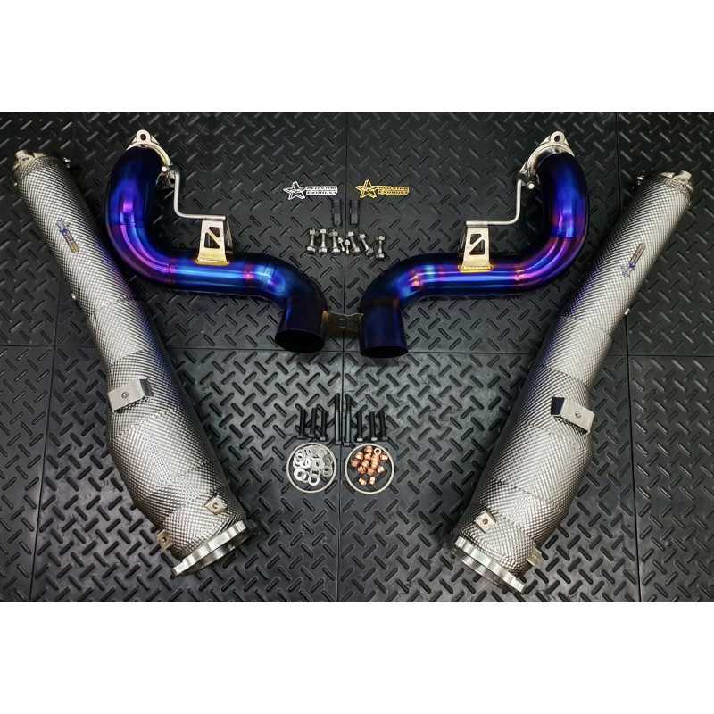 Redstar Acura NSX Downpipe and Exhaust System