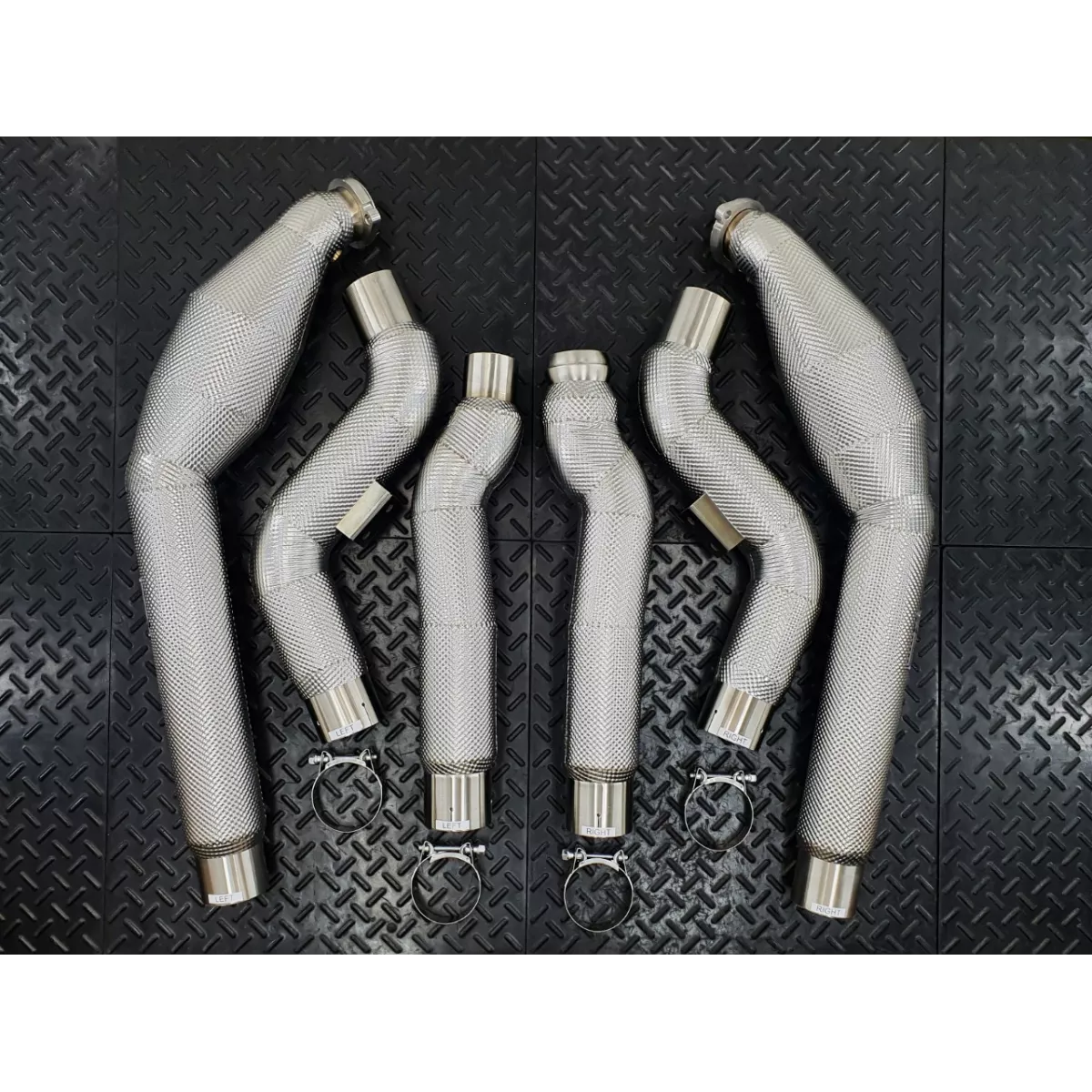 E63 W212 Downpipes