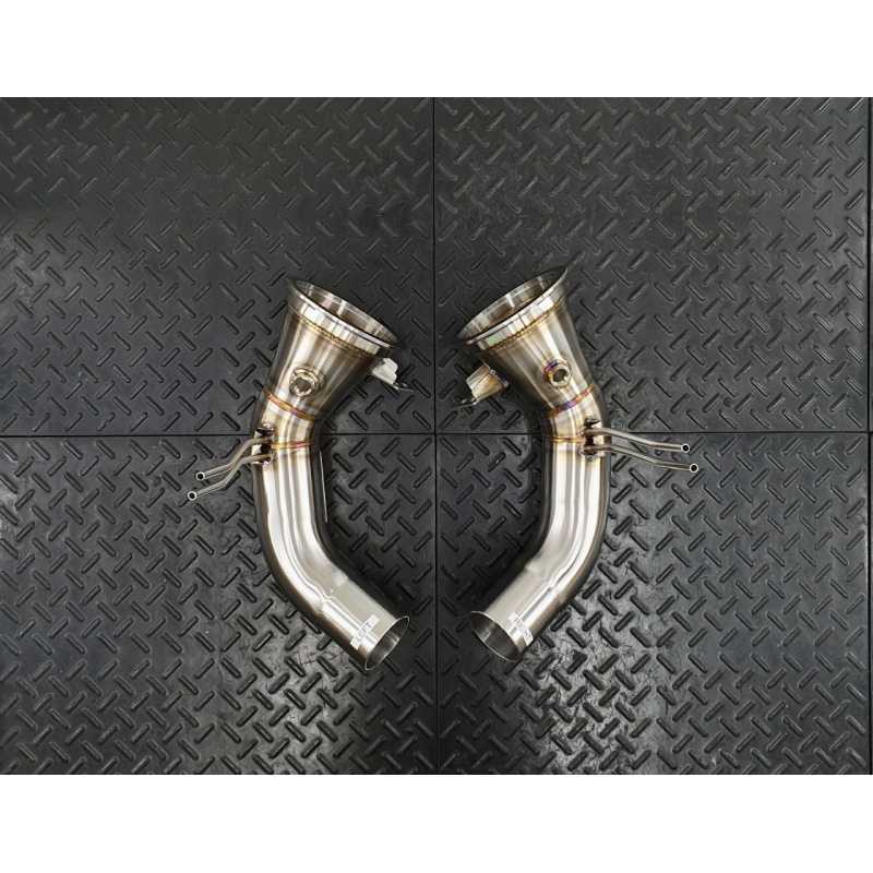 Capristo Cat Spare Pipes - Porsche 992 Carrera/ S/ 4S/ Turbo/ Turbo S main image 1