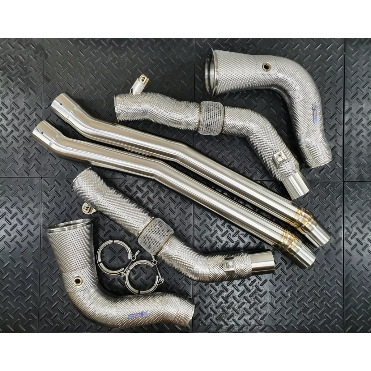 Porsche Cayenne Turbo Downpipe Resonator Delete system