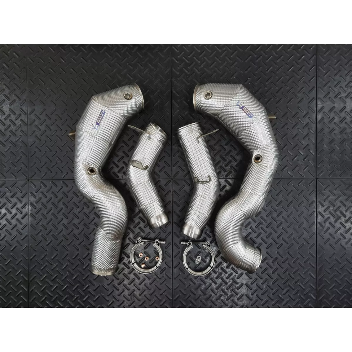 AMG GLC63 Catted Heat Shielded DOWNPIPES