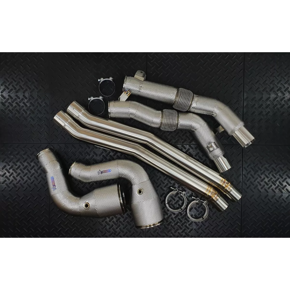 Porsche Cayenne Turbo Downpipe Resonator Delete system