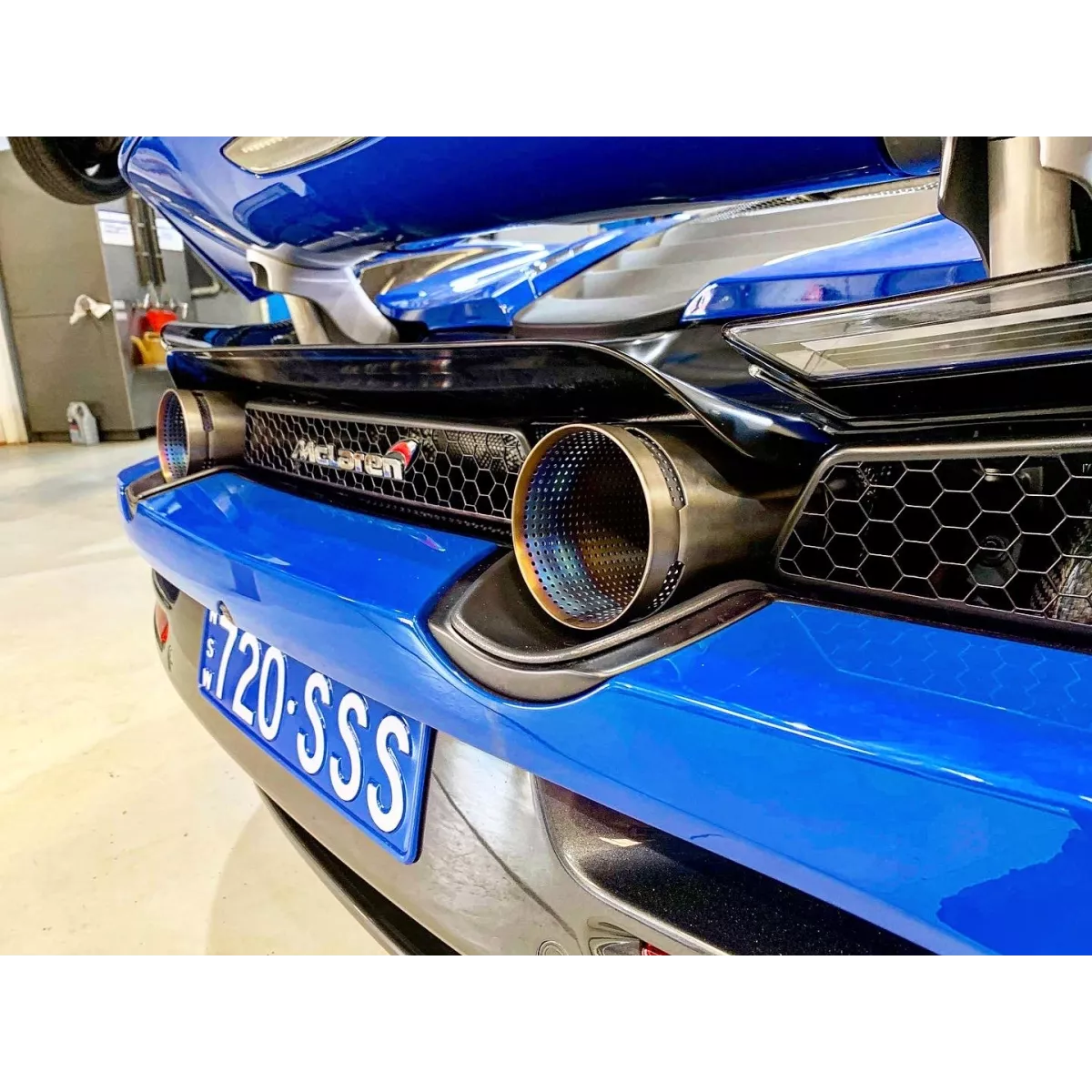 McLaren 720S Race Exhaust 