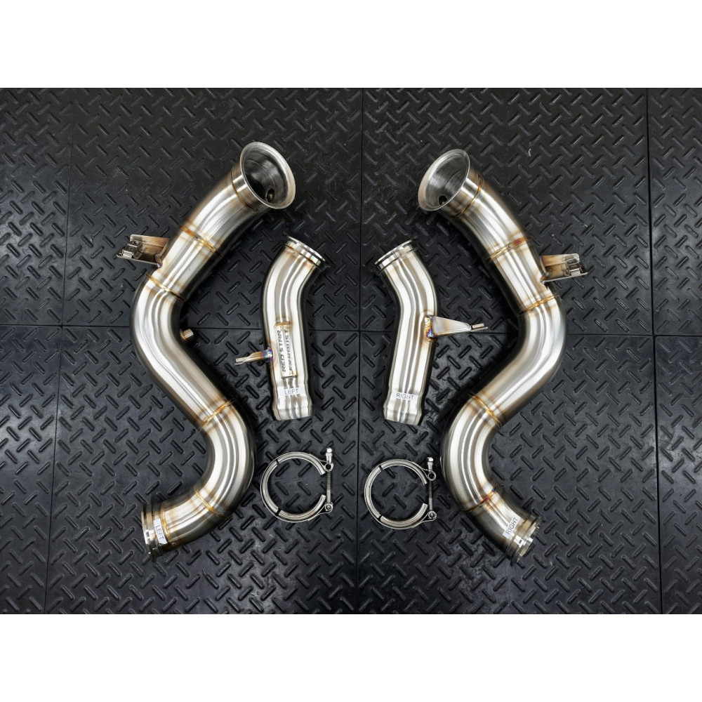 S560 M176 Downpipes 