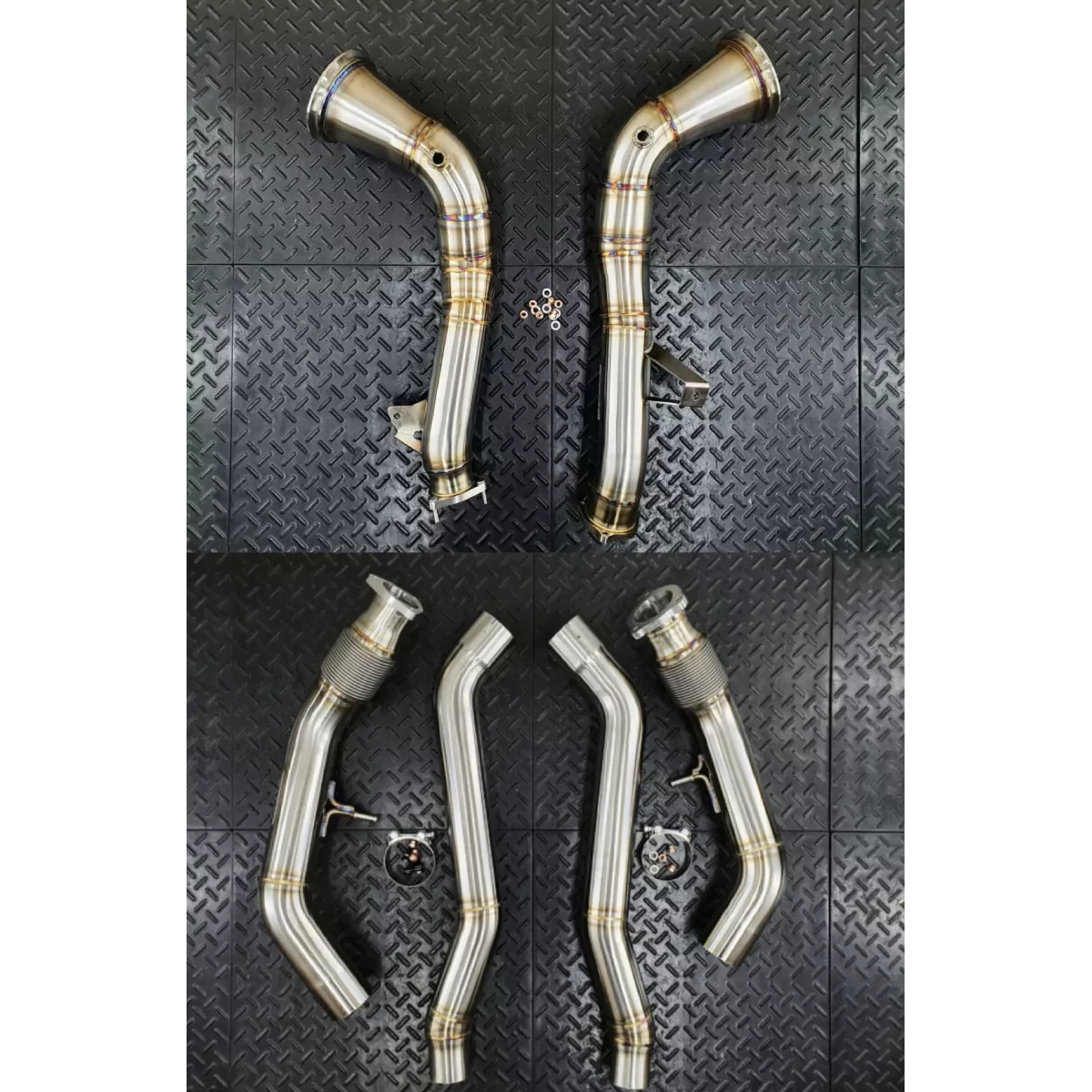 Redstar Exhaust Audi C8 S6 / S7 Downpipe Resonator Delete System