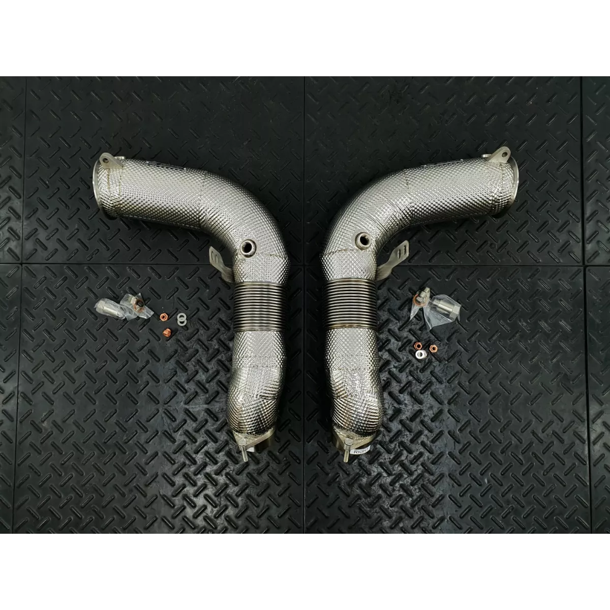 BMW 760i Primary Heat Shielded Downpipes