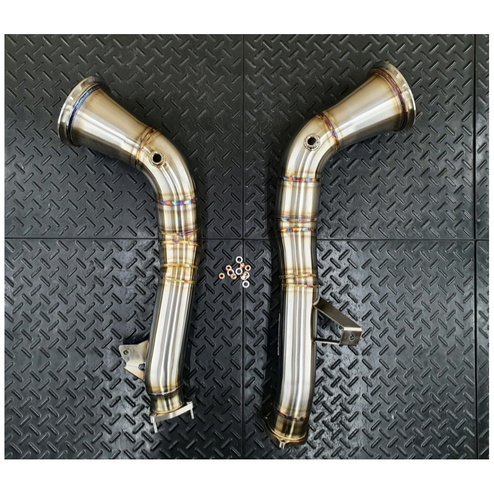 C8 S6/S7 Downpipes 