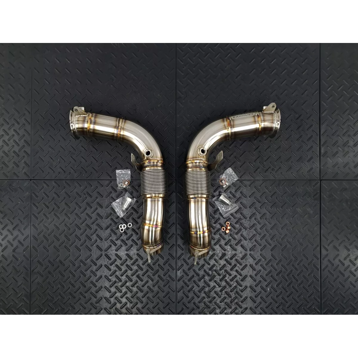 BMW 760i Primary Catless Downpipes