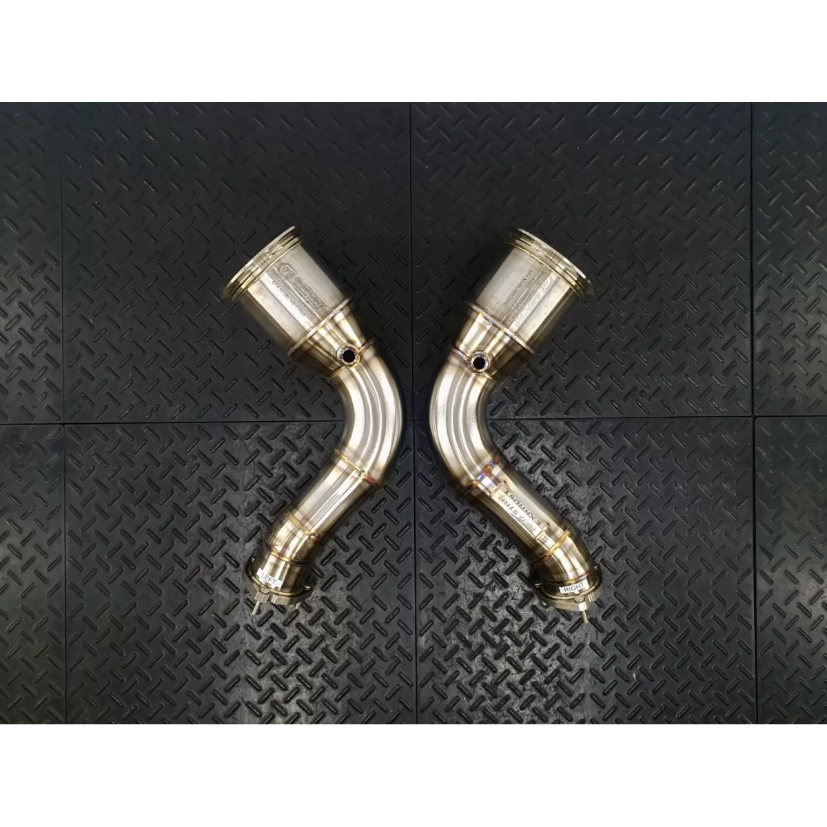 Cayenne Turbo Catted Downpipes