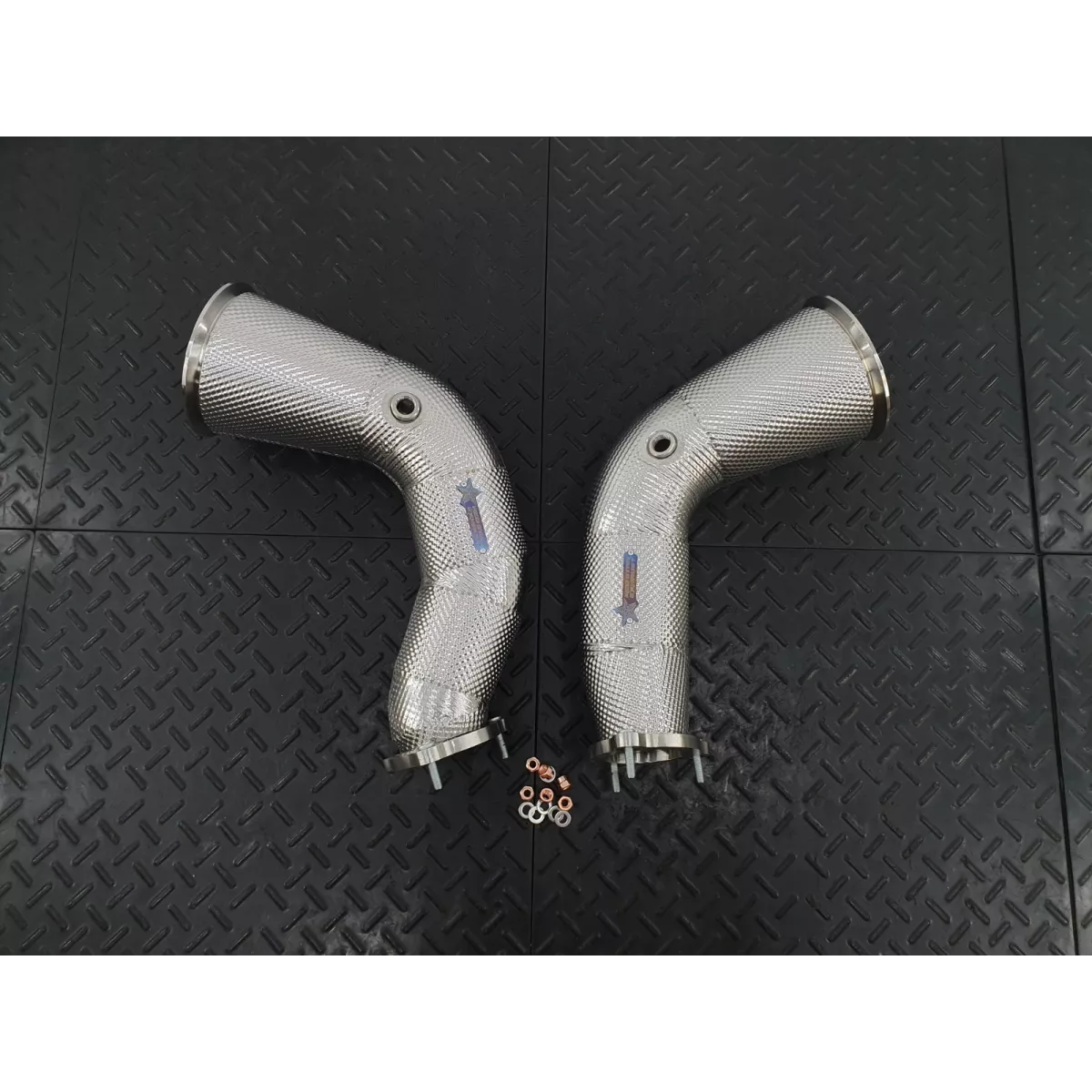 B9 RS5 Heat Shielded DOWNPIPES