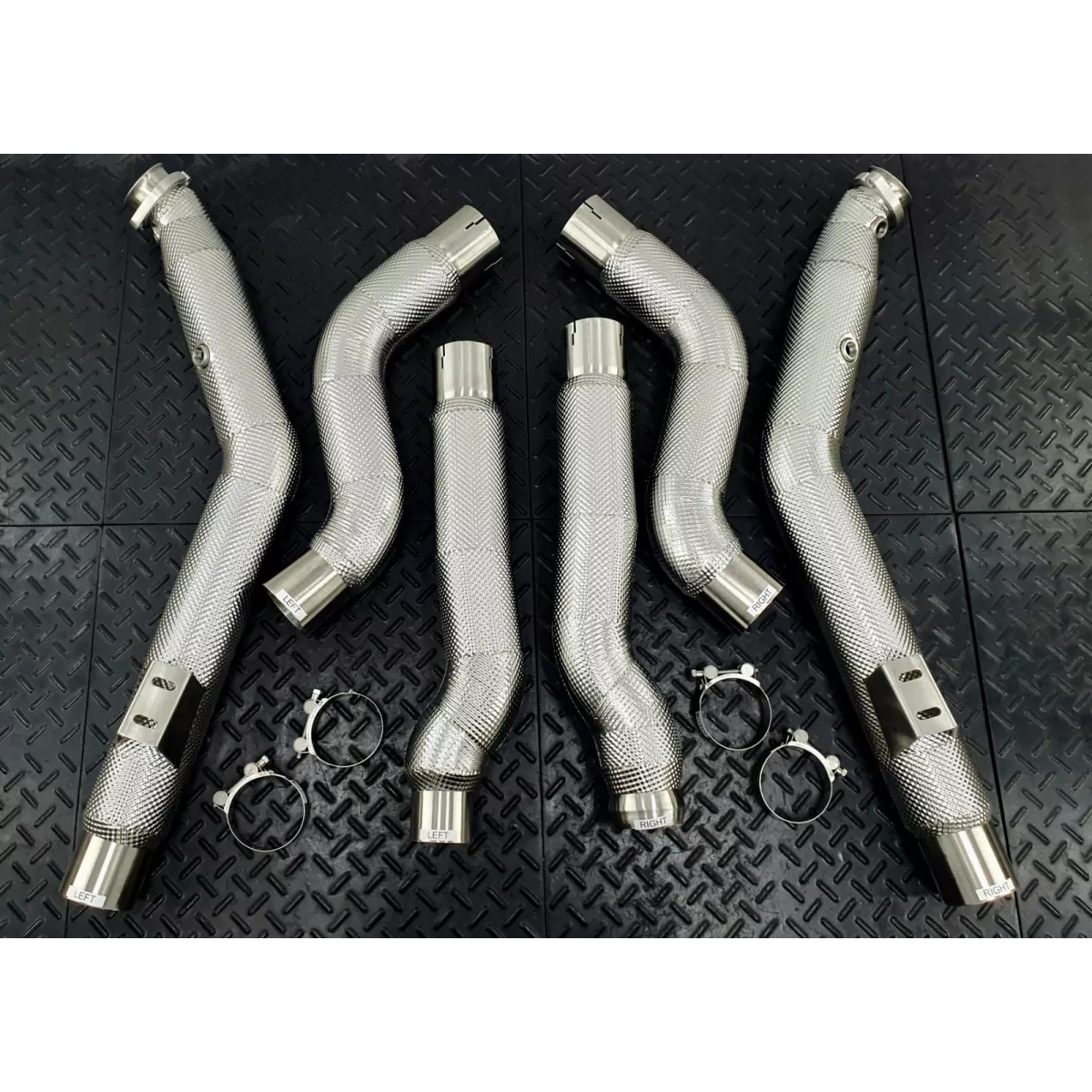 E63 W212 Downpipes