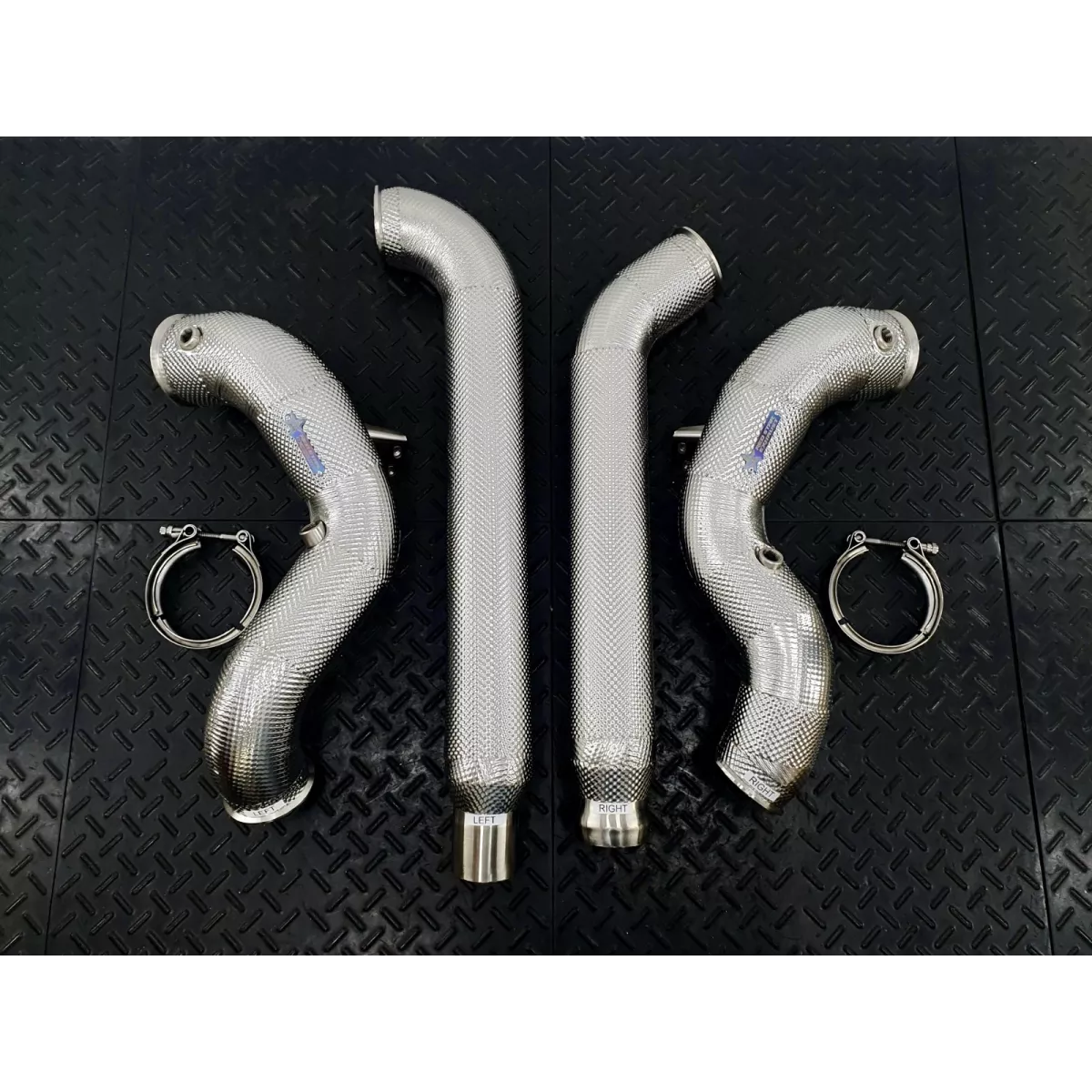 AMG GT Heat Shielded DOWNPIPES