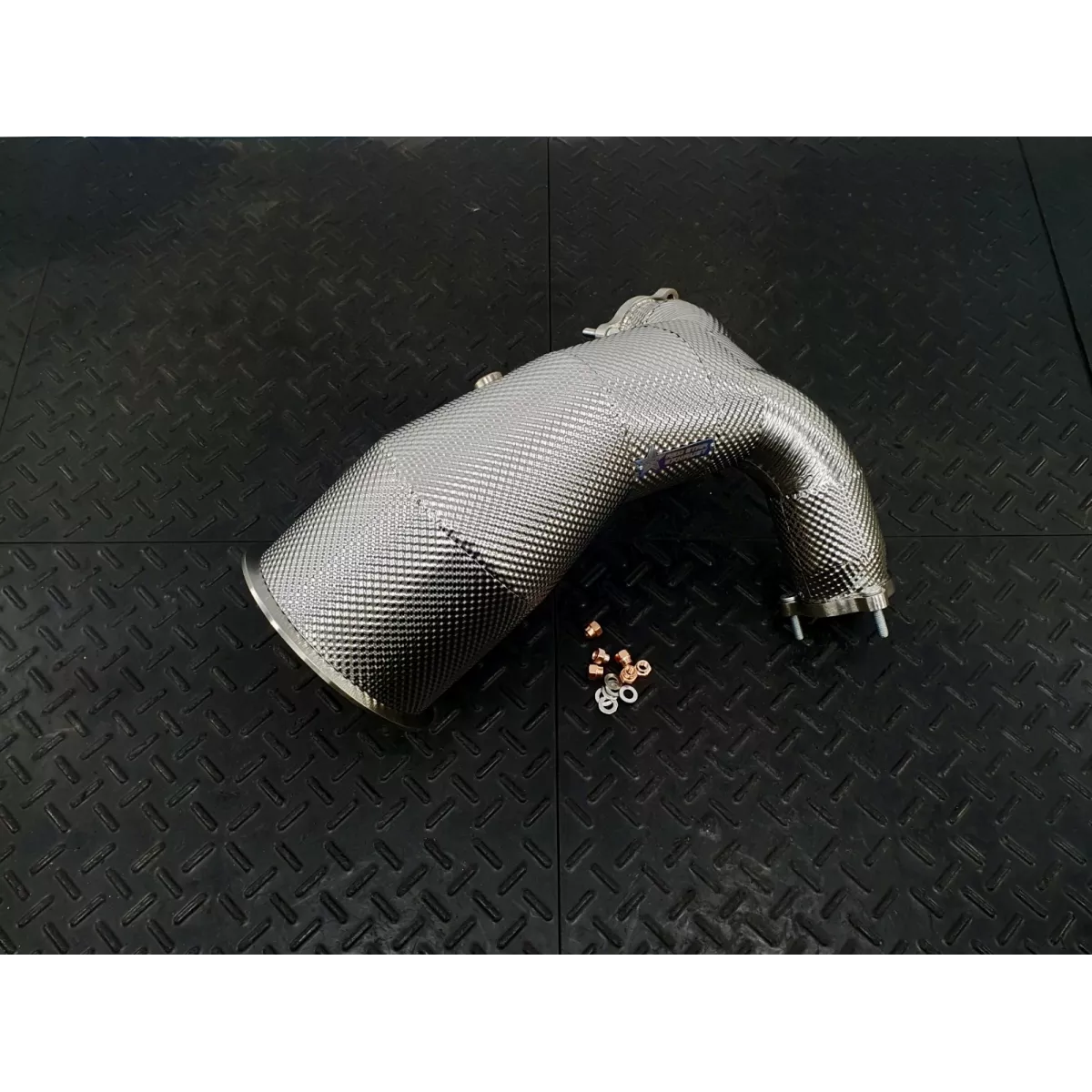 B9 S4 S5 Heat Shielded Downpipe