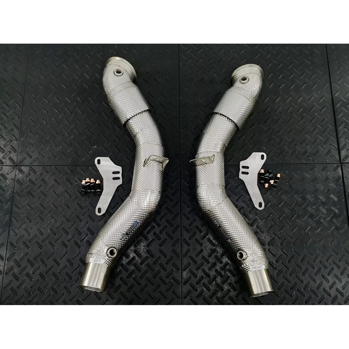 Redstar Exhaust Ferrari 488 Downpipes