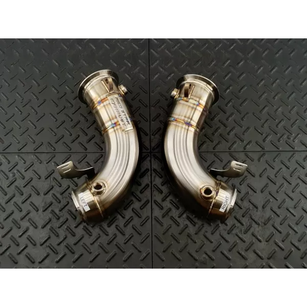 F95 X5M Primary Downpipes