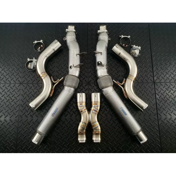 Redstar Exhaust Mercedes S500 / S550 Downpipes