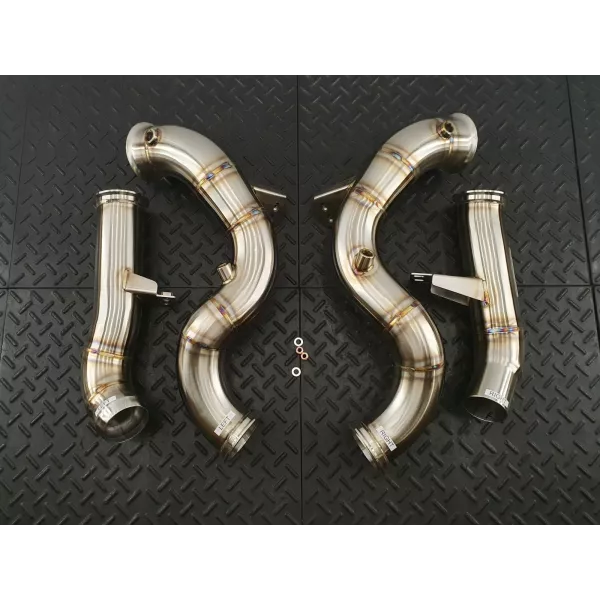 GLE63 W167 Catless Downpipes