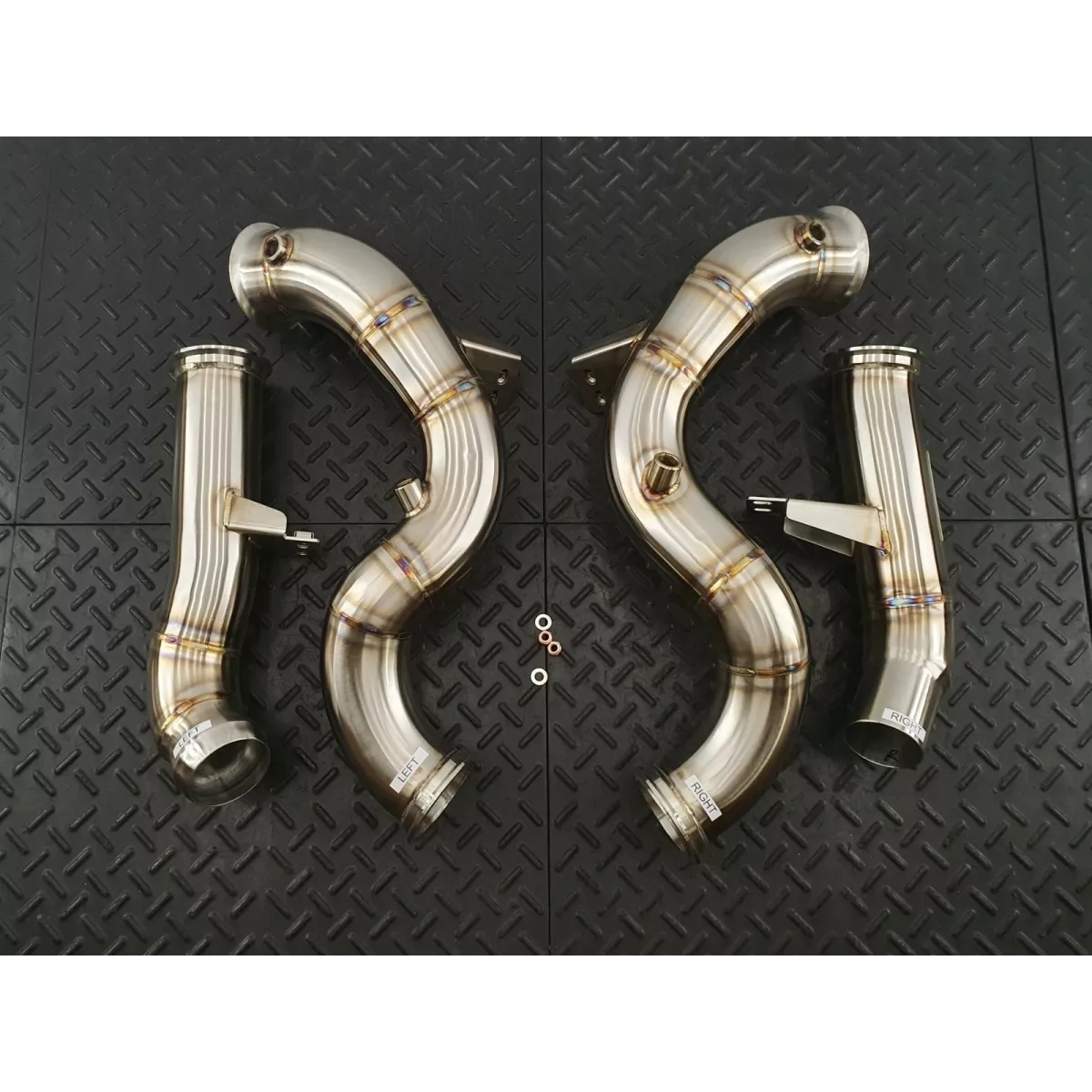 GLE63 W167 Catless Downpipes