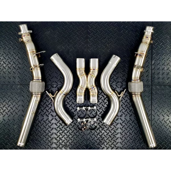 Redstar Exhaust Mercedes W222 S63 5.5 M157 Downpipes