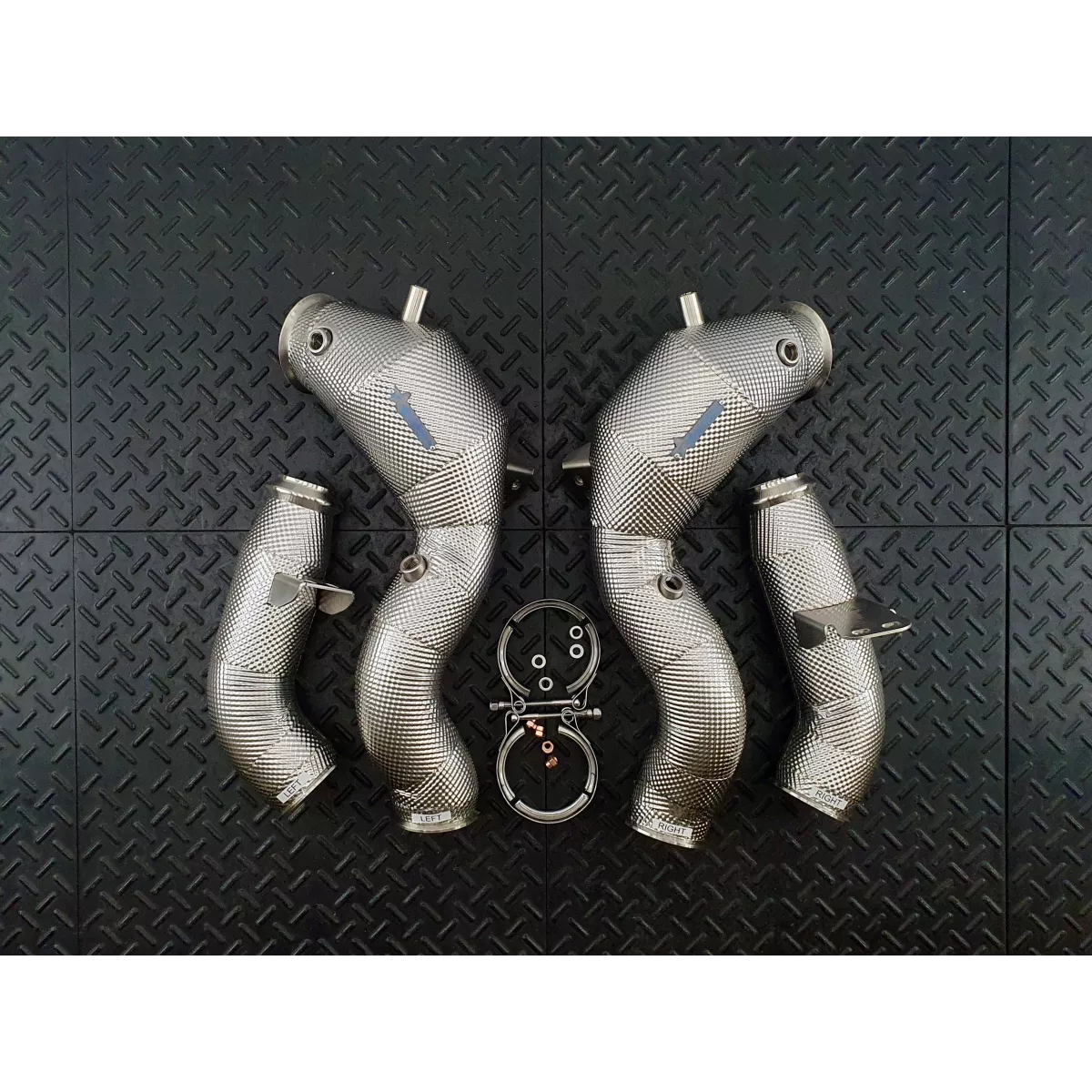 S63 W223 Downpipes