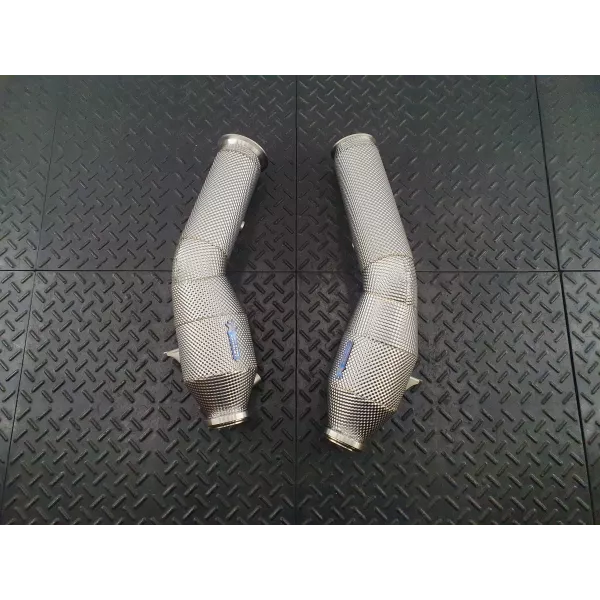 GLC43 Catted Heat Shielded DOWNPIPES