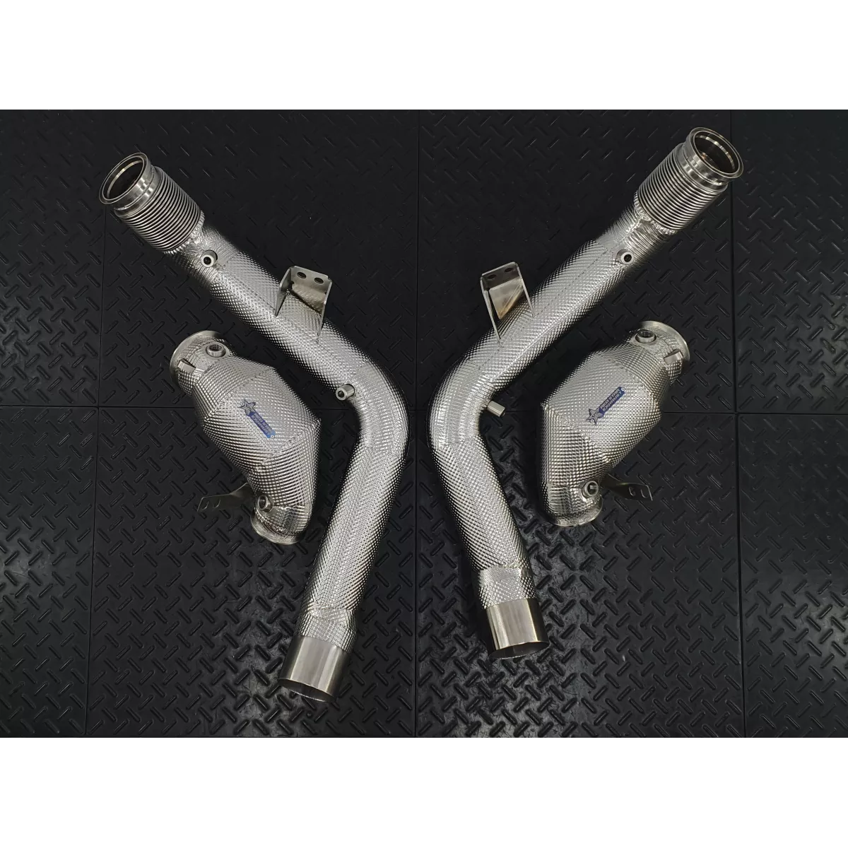 Redstar Exhaust Range Rover P530/SV 4.4L Complete Downpipes System