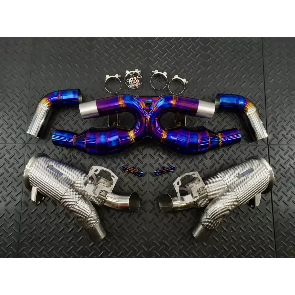 Redstar Porsche 911 Turbo 992 Exhaust System