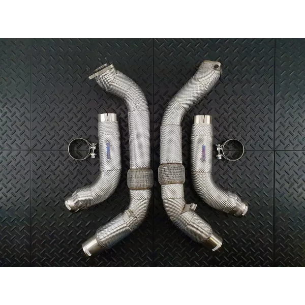 Redstar Exhaust Porsche Panamera 971.1 2.9L Secondary Downpipes