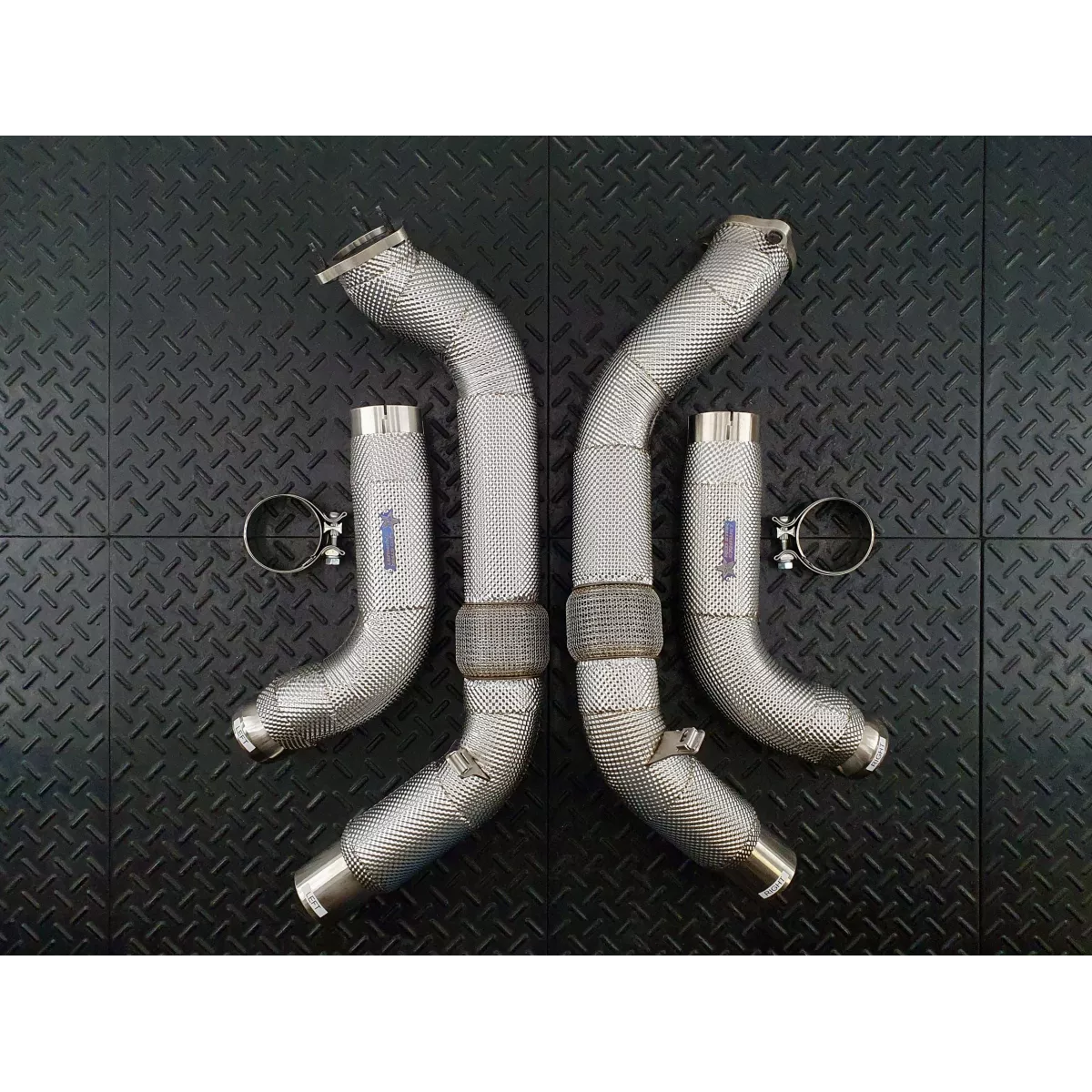 Redstar Exhaust Porsche Panamera 971.1 2.9L Secondary Downpipes