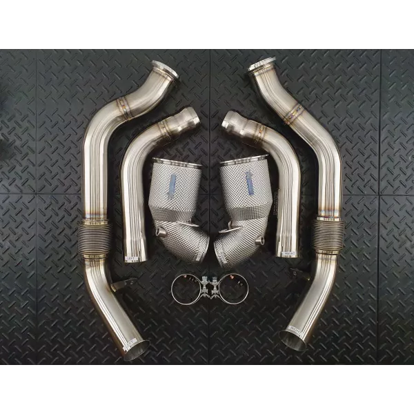 RedStar Exhaust Bentley Continental GT / Flying Spur Complete Downpipes System