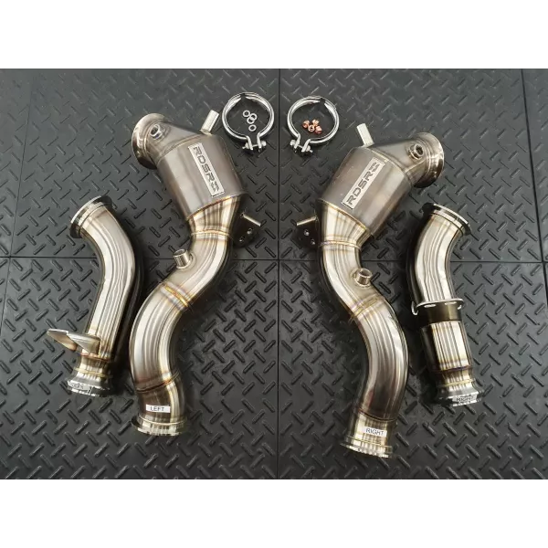 Redstar Exhaust Mercedes S63 S E Performance W223 Downpipes