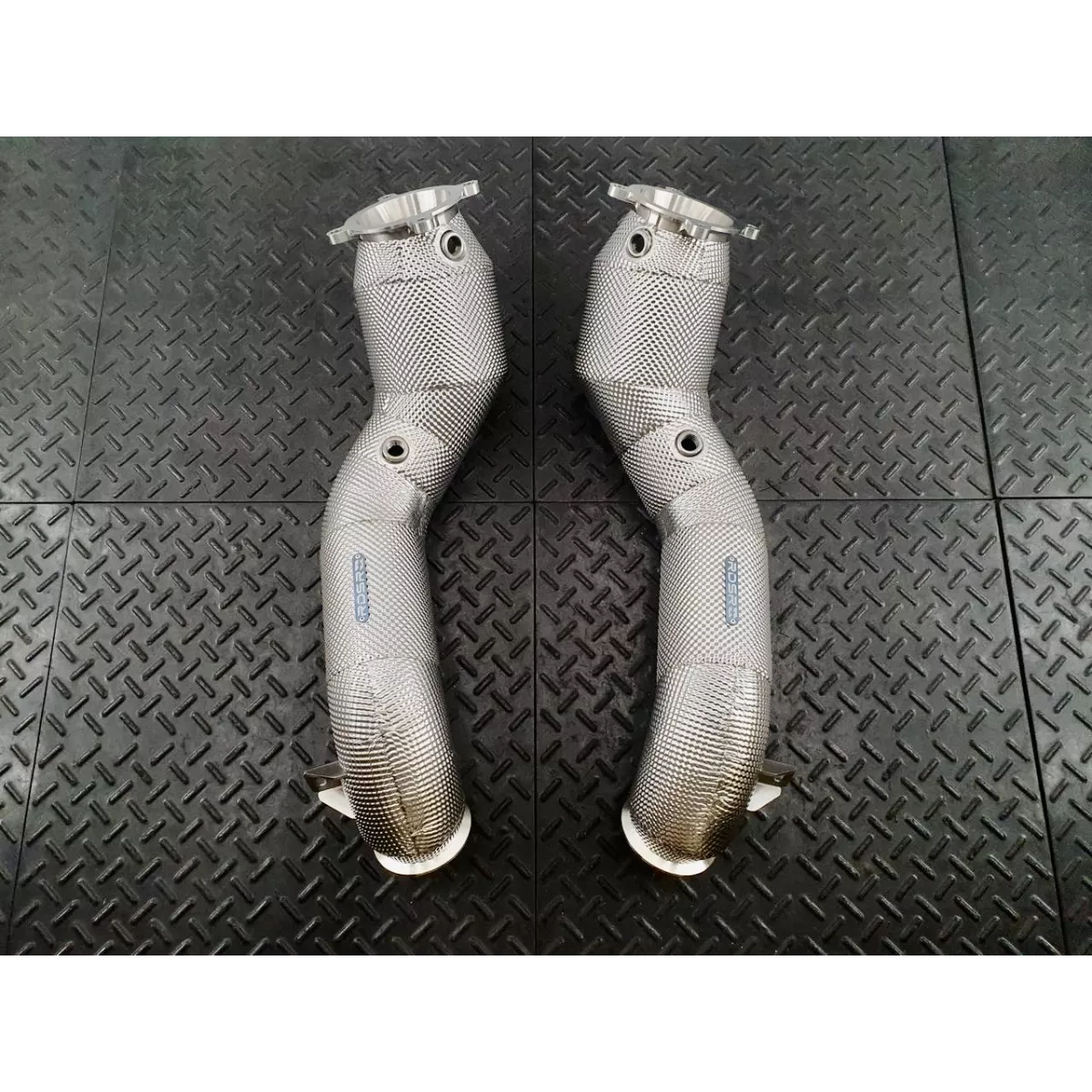 720S Inconel Heat Shielded Downpipes