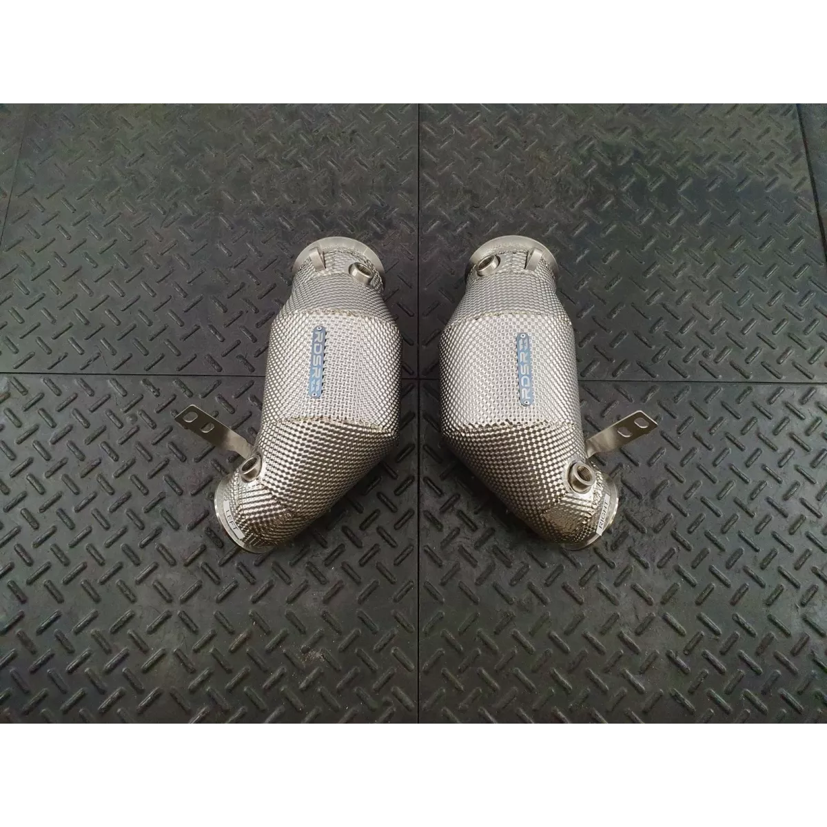 M8 Primary Catted Heat Shielded Downpipes