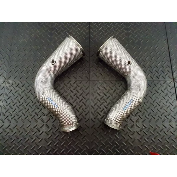 Cayenne Turbo Heat Shielded Downpipes