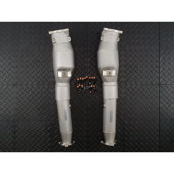 NSX HJS Catted Heat Shielded Downpipes