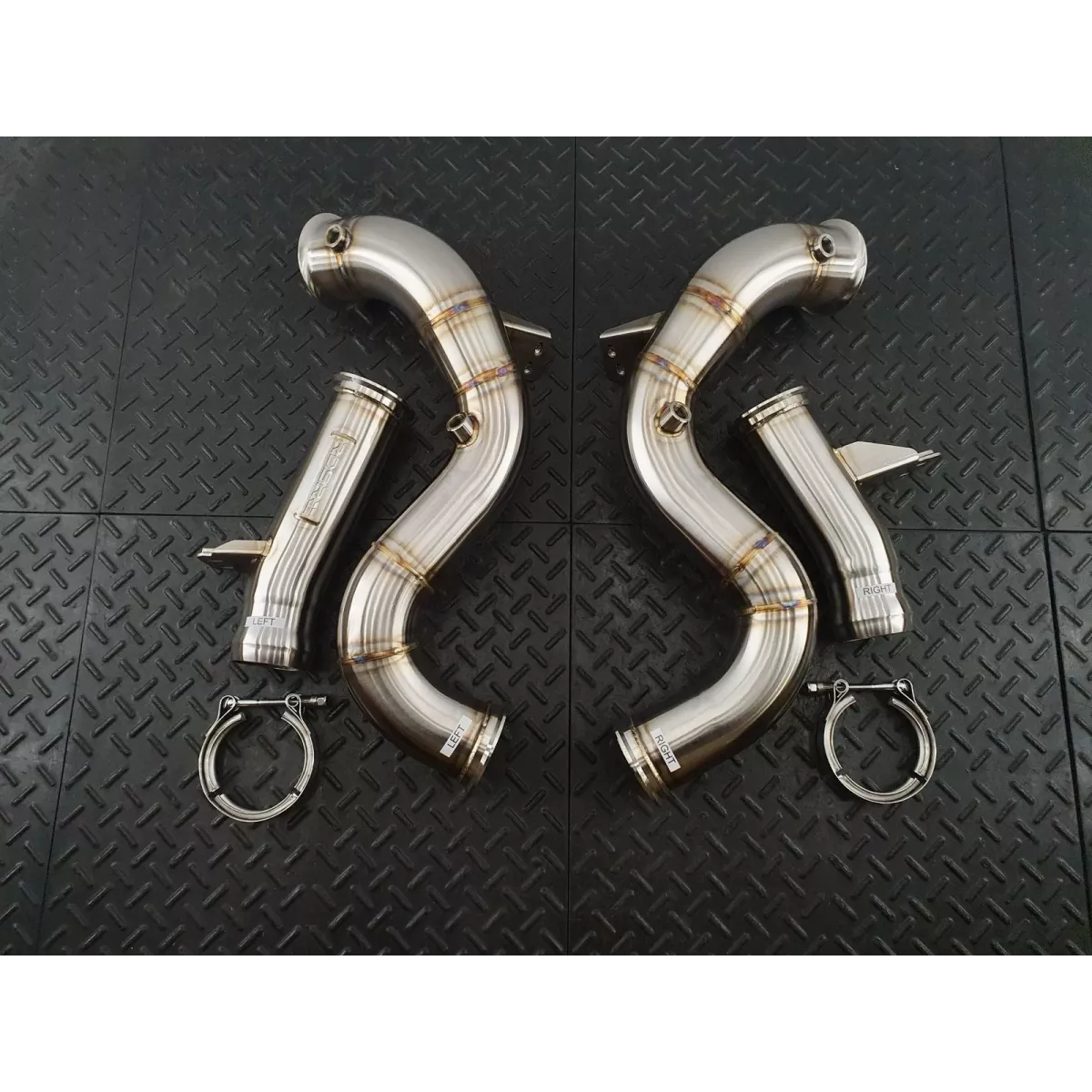 W222 S63 4.0 M177 Downpipes