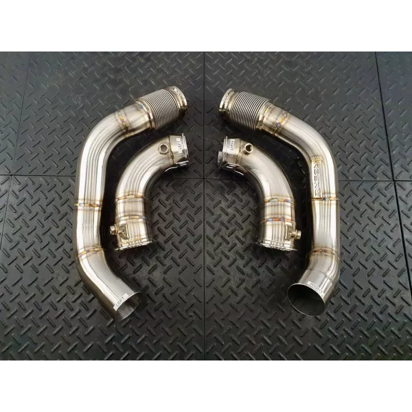 F90 M5 Catless Downpipes