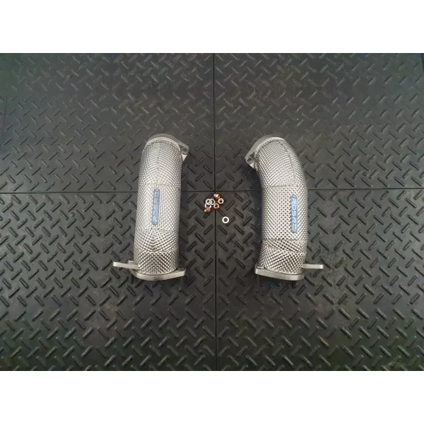 BMW XM Secondary Heat Shielded Downpipes
