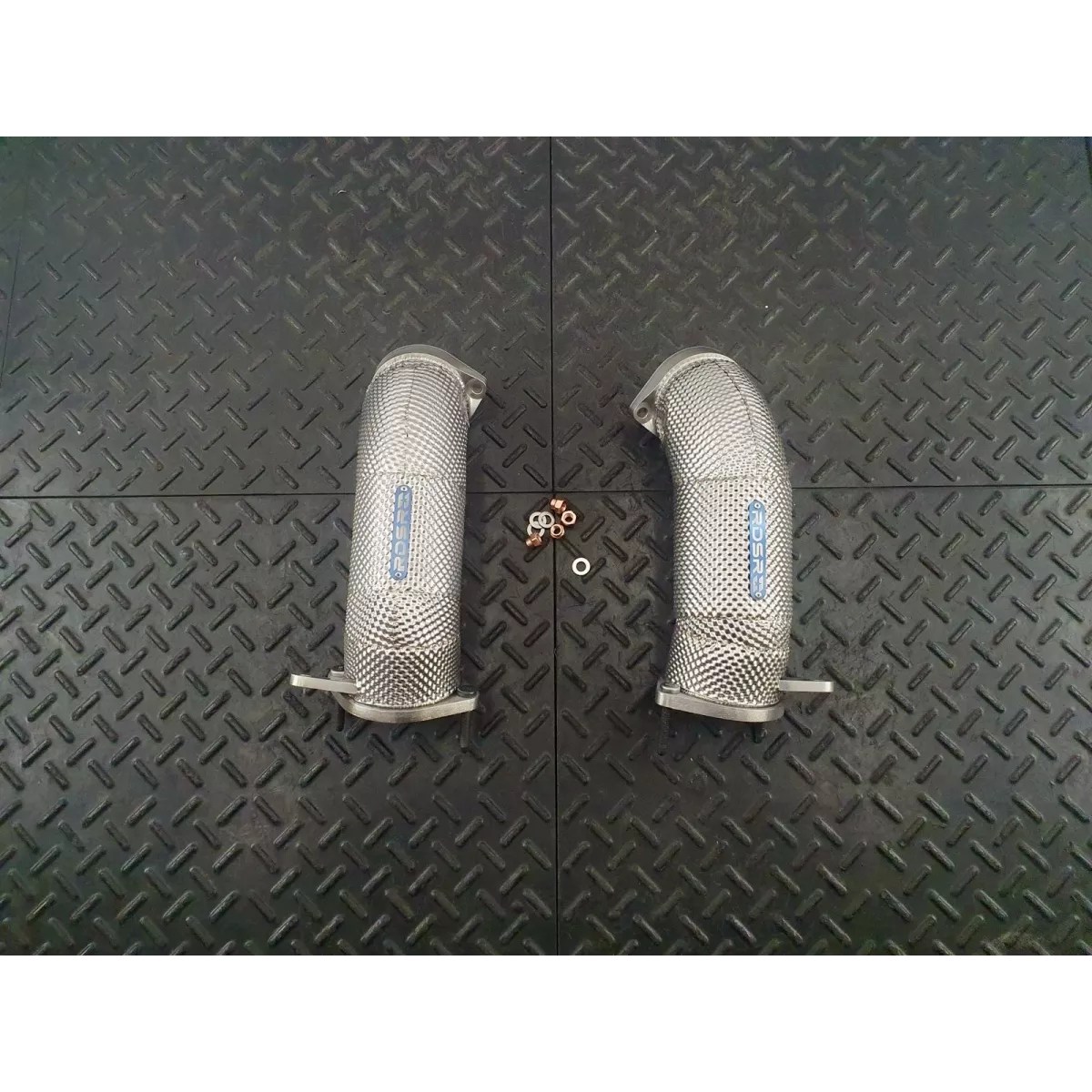 BMW XM Secondary Heat Shielded Downpipes