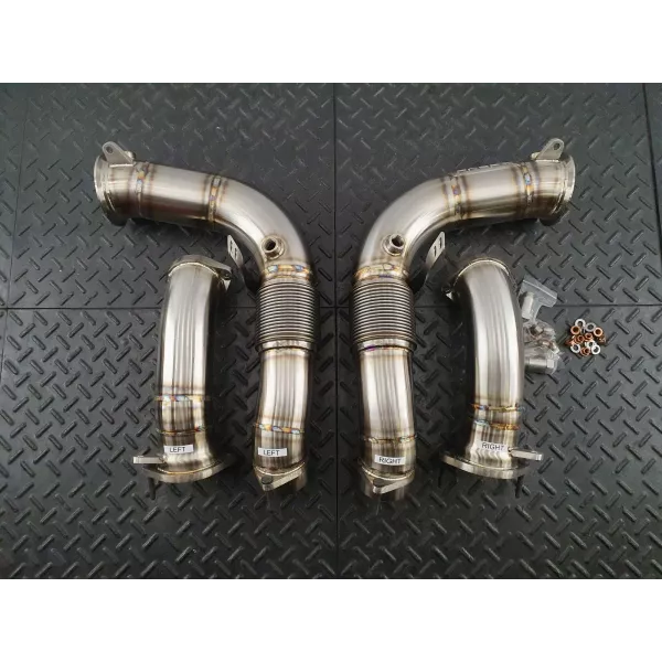 BMW G70 760i Catless Downpipes