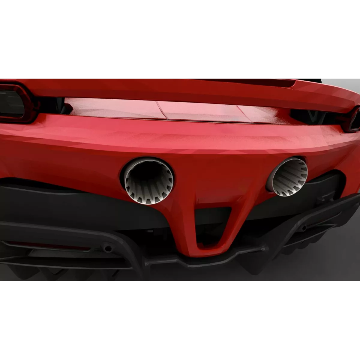 SF90 Exhaust Tips