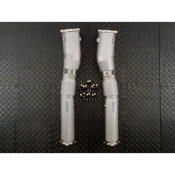 NSX Heat Shielded Catless Downpipes