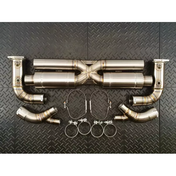 Porsche 991 911 Turbo Exhaust System