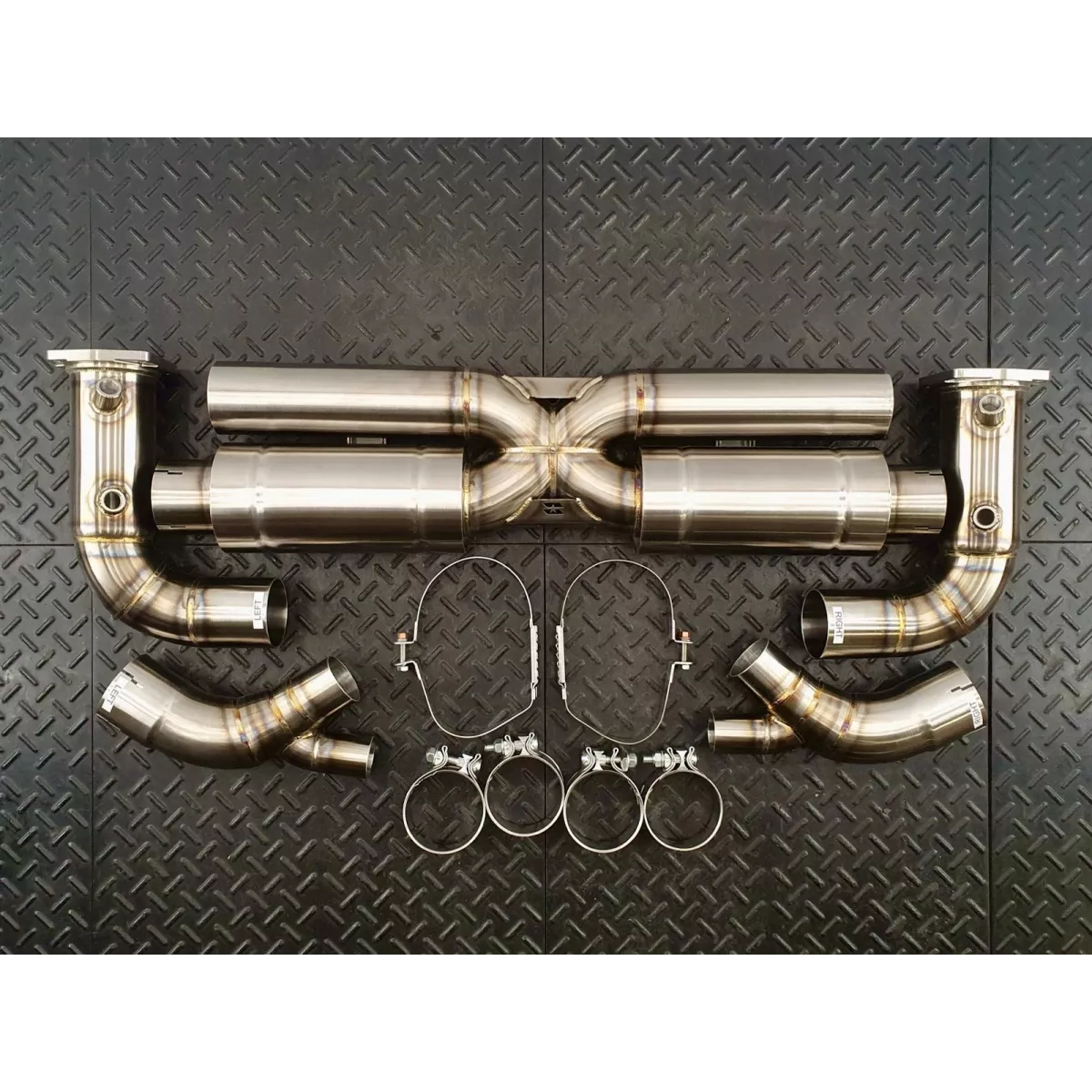 Porsche 991 911 Turbo Exhaust System