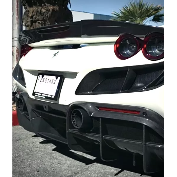 Ferrari F8 Exhaust Tips
