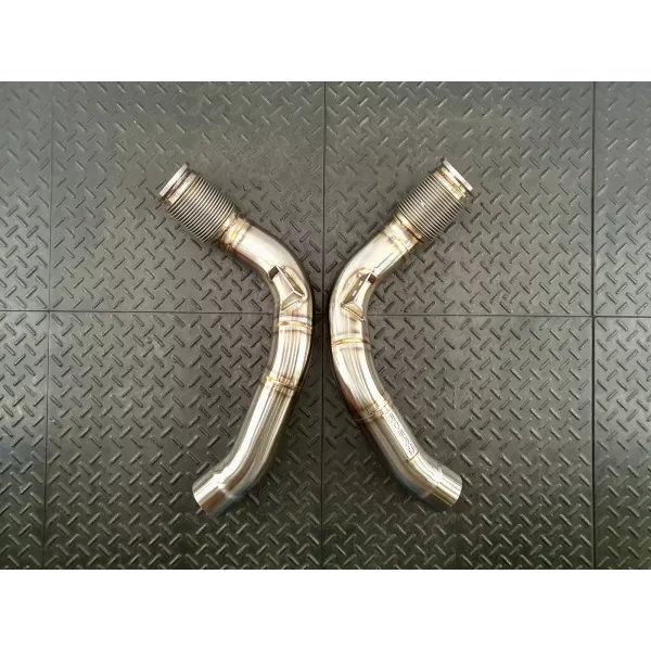 F90 M5 Secondary Downpipes
